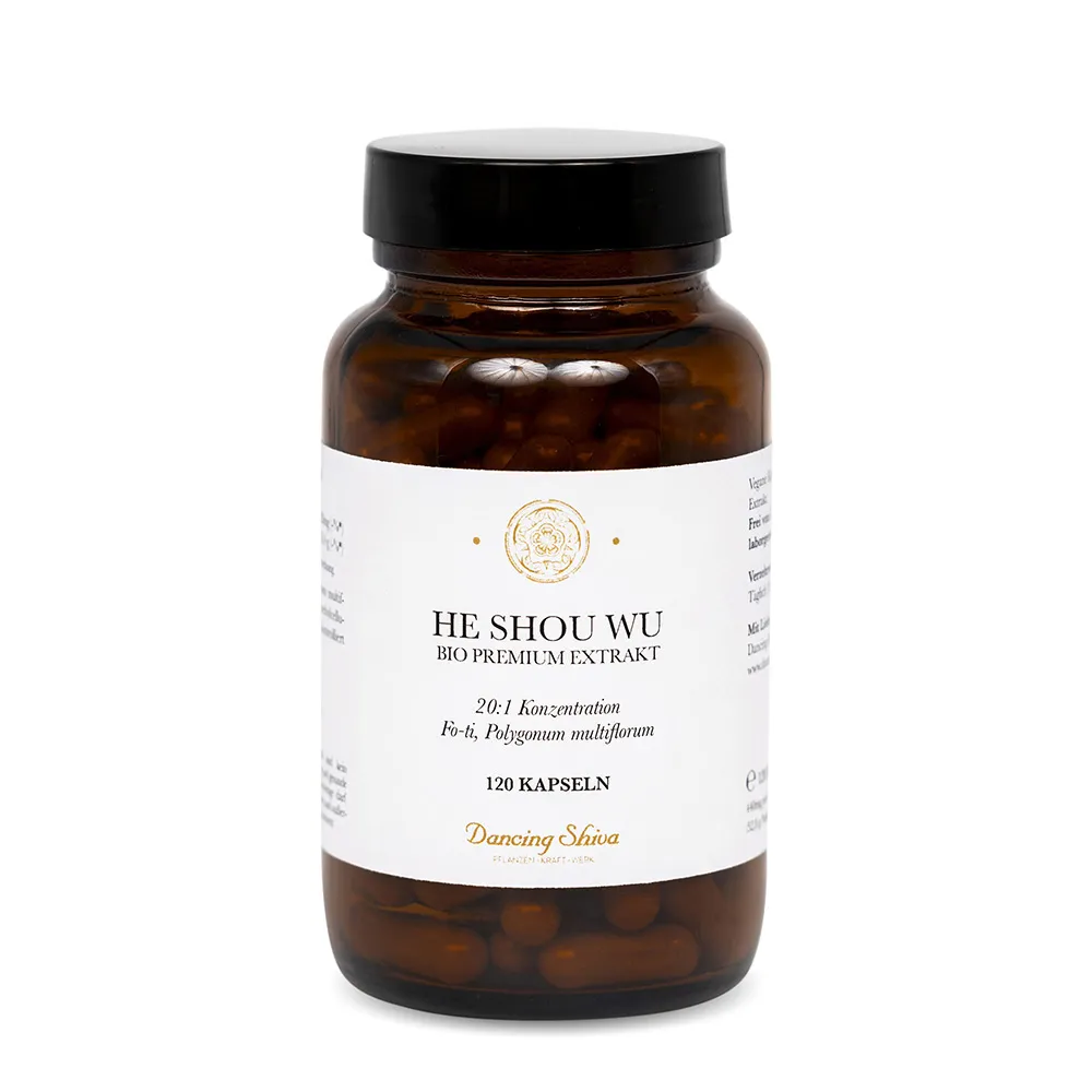 He Shou Wu Extrakt 20:1 Kapseln Bio 120 Stk.