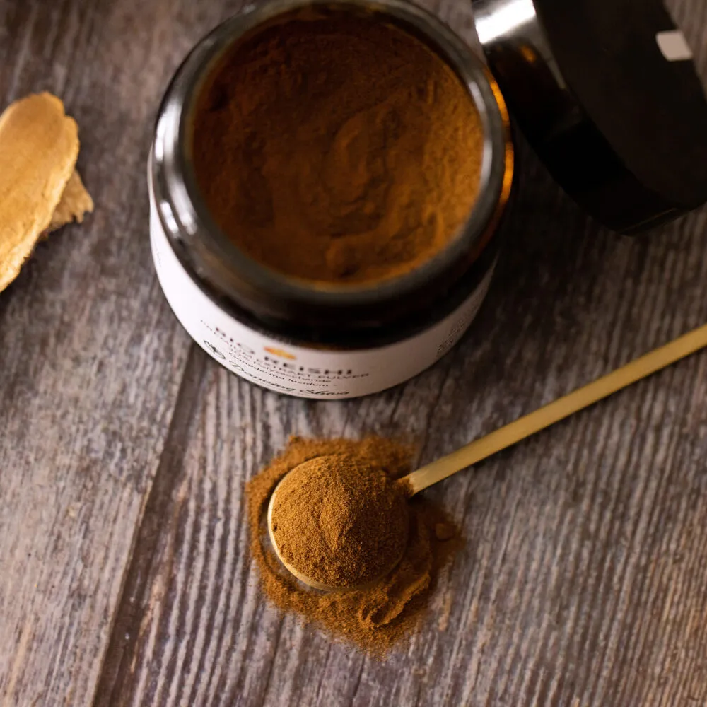 Reishi Extrakt Pulver 30% Polysaccharide Bio – Bild 5