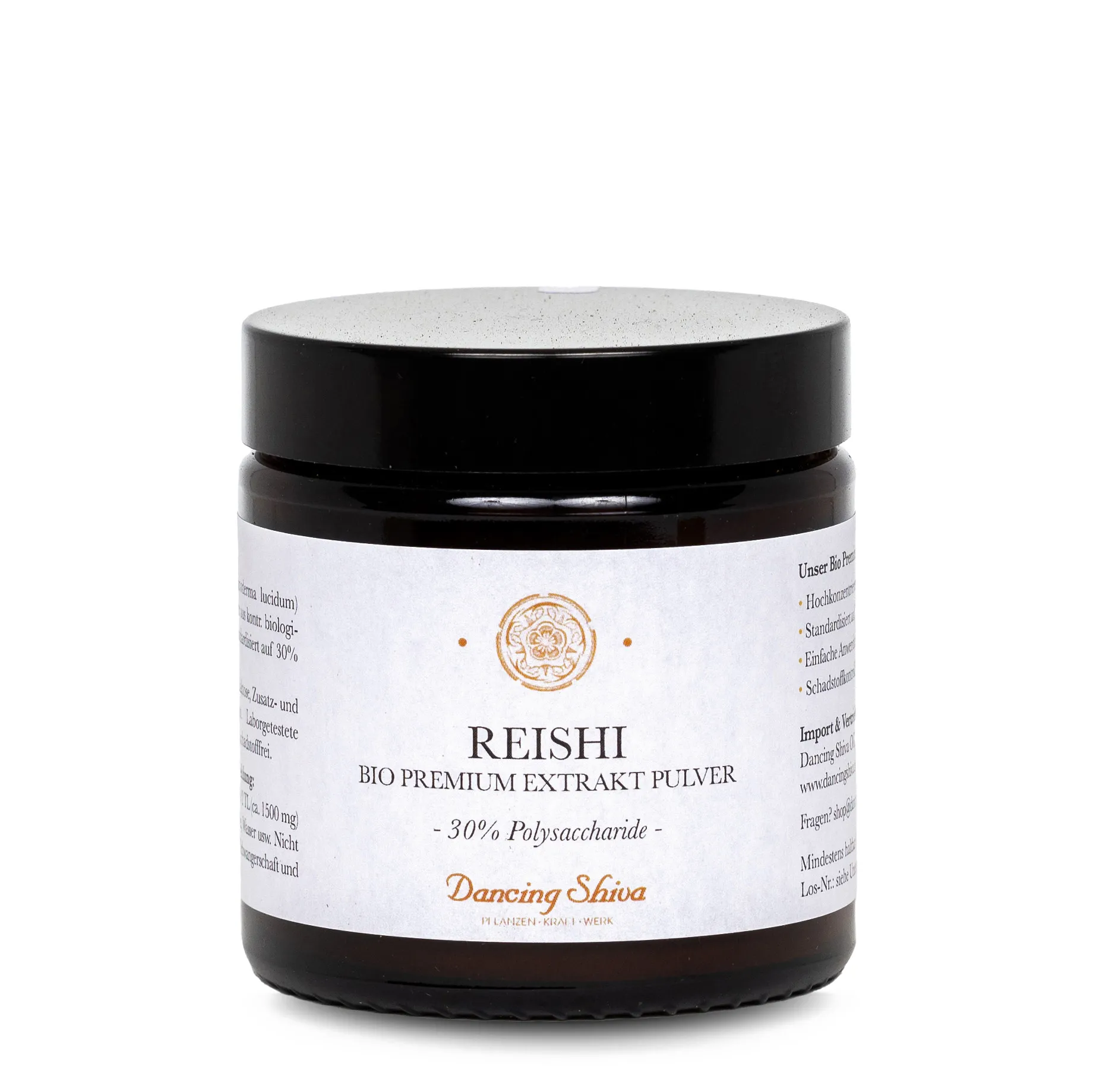 Reishi Extrakt Pulver 30% Polysaccharide Bio