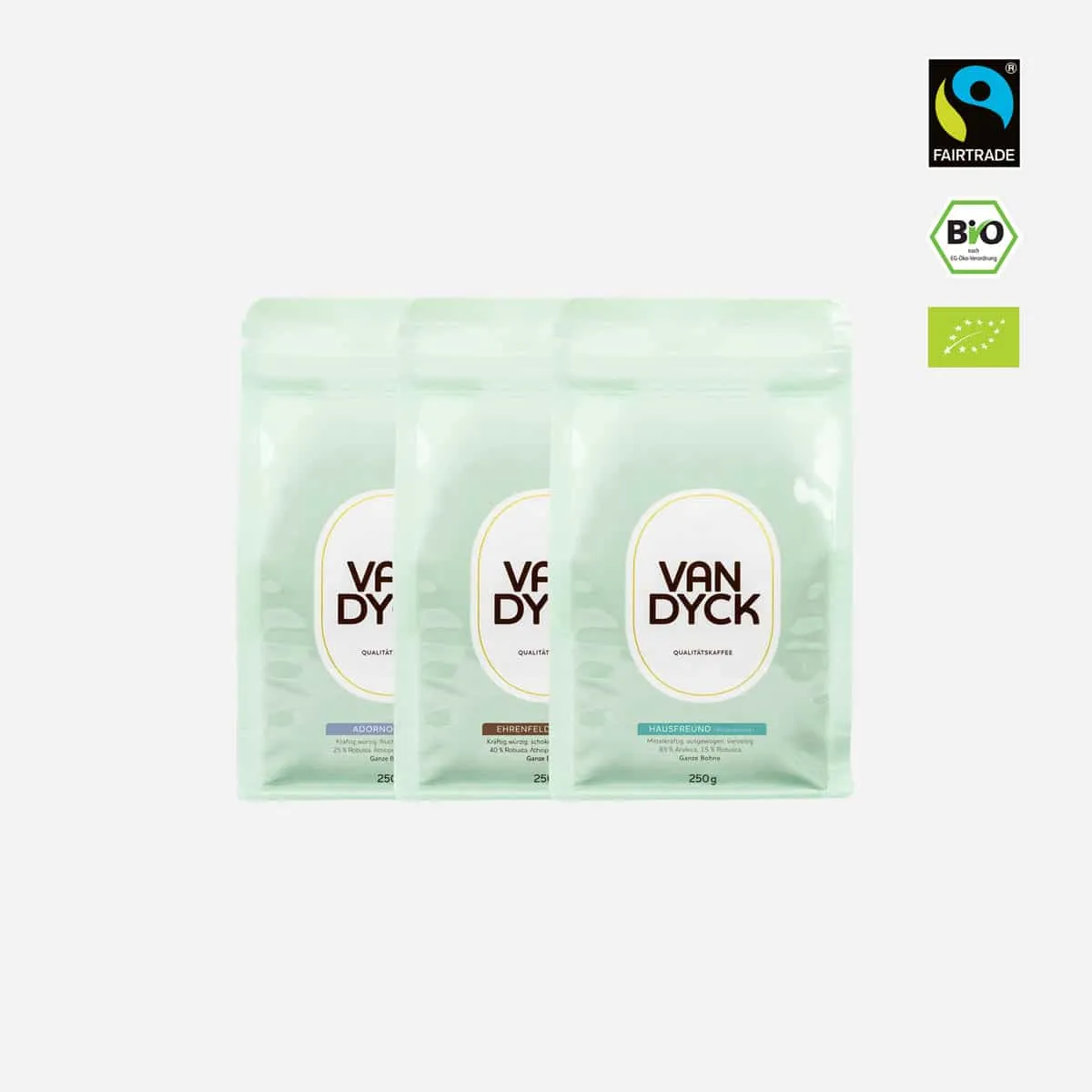 Probesortiment ‚Vollautomat‘ | versandkostenfrei – Bio und Fairtrade
