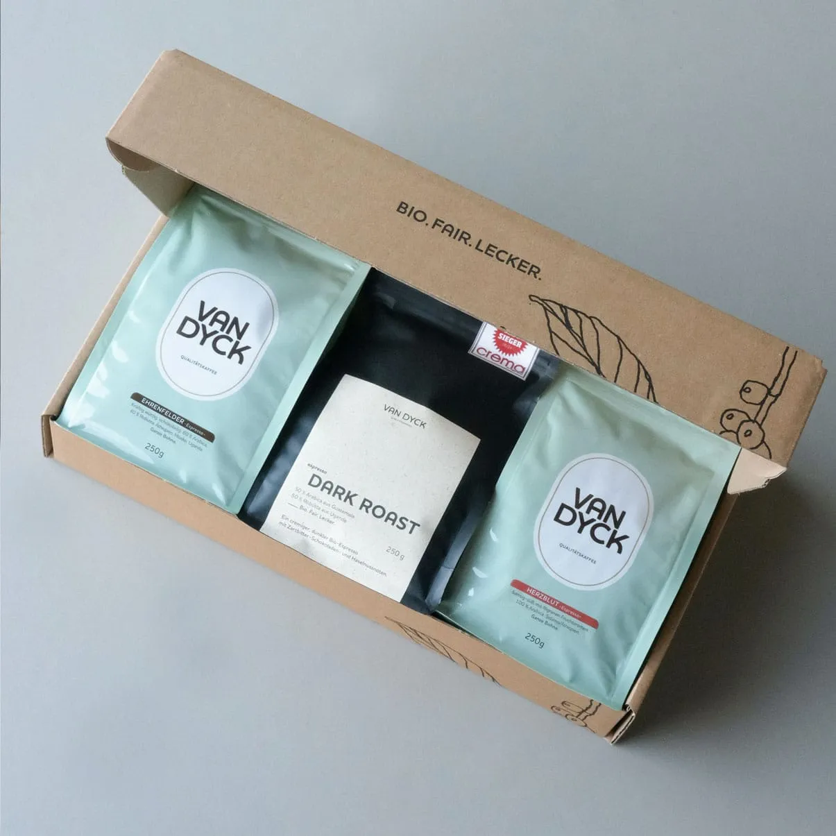 ‚Espresso Selection Masterpiece‘ – Probesortiment mit 6 Sorten | versandkostenfrei – Bio – Bild 3